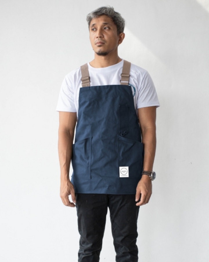 Gouache Levi Apron Vest