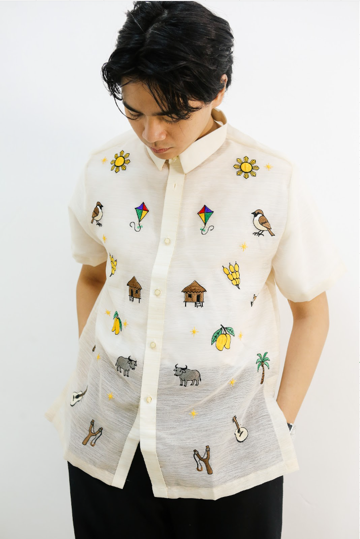 House of Habi PH Pinoy Barong (Short Sleeves)