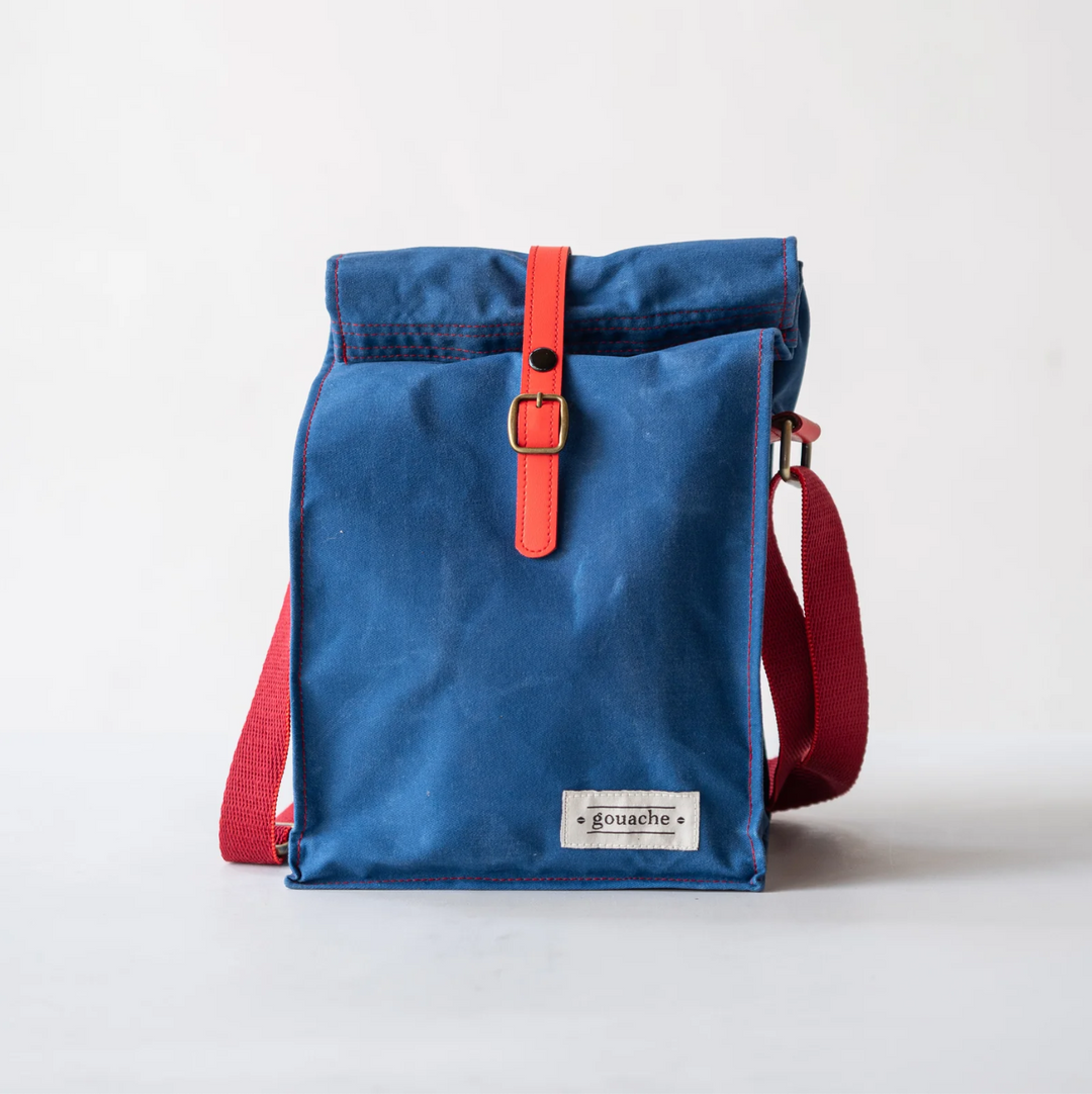 Gouache Colette Waxed Canvas Lunch Bag