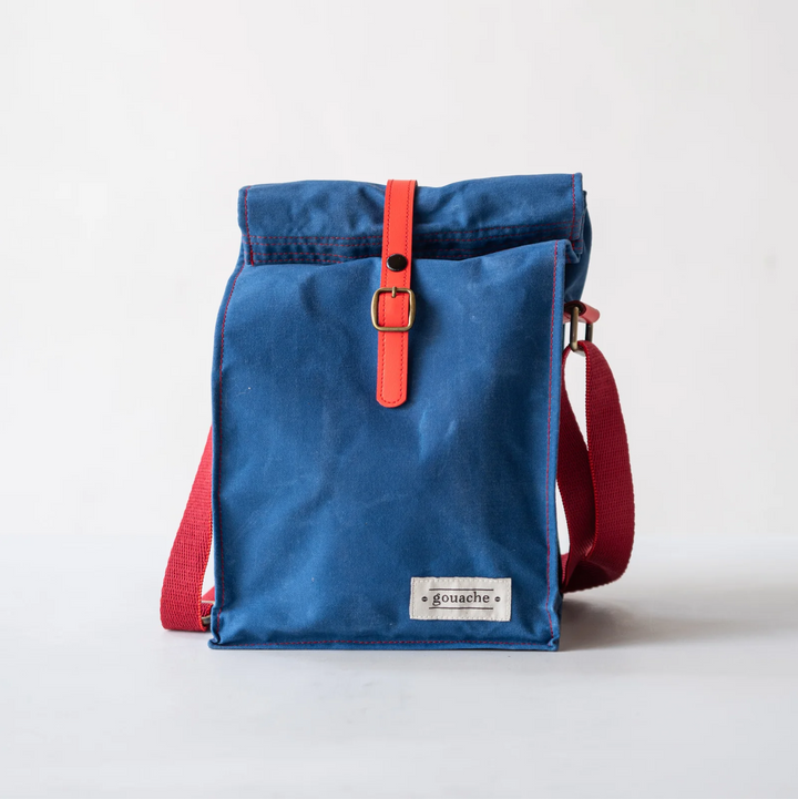 Gouache Colette Waxed Canvas Lunch Bag