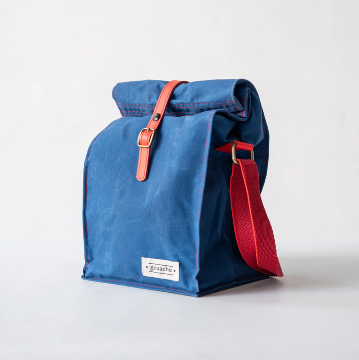 Gouache Colette Waxed Canvas Lunch Bag