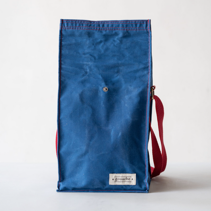 Gouache Colette Waxed Canvas Lunch Bag