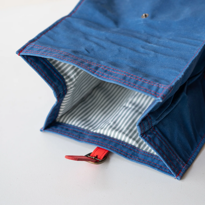 Gouache Colette Waxed Canvas Lunch Bag