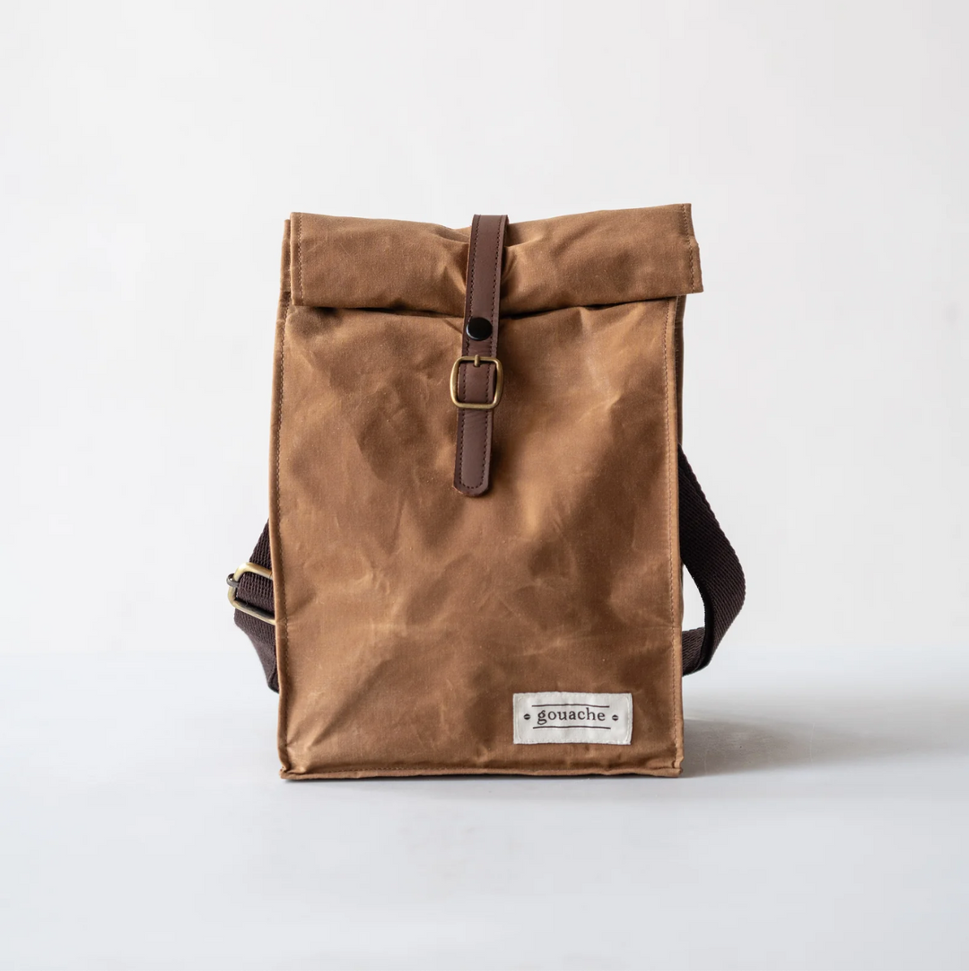 Gouache Colette Waxed Canvas Lunch Bag