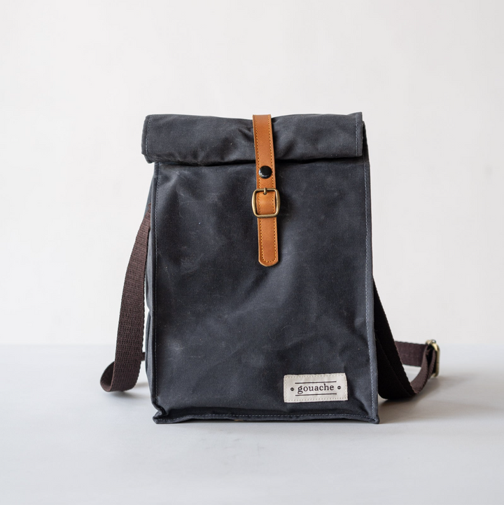 Gouache Colette Waxed Canvas Lunch Bag