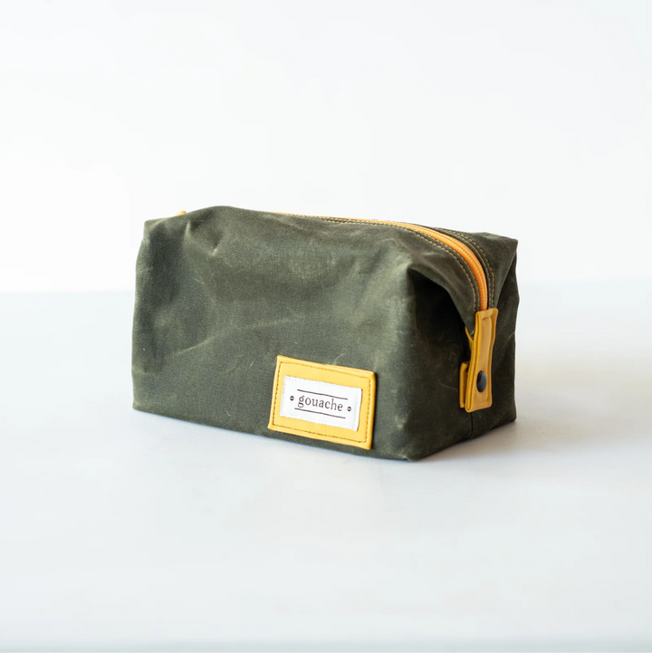 Gouache Sweeney Waxed Canvas Dopp Kit