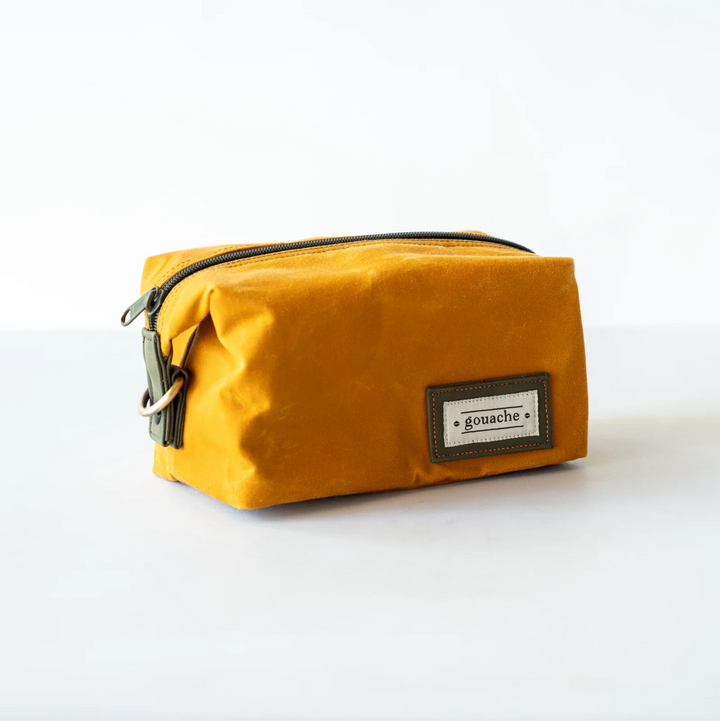Gouache Sweeney Waxed Canvas Dopp Kit