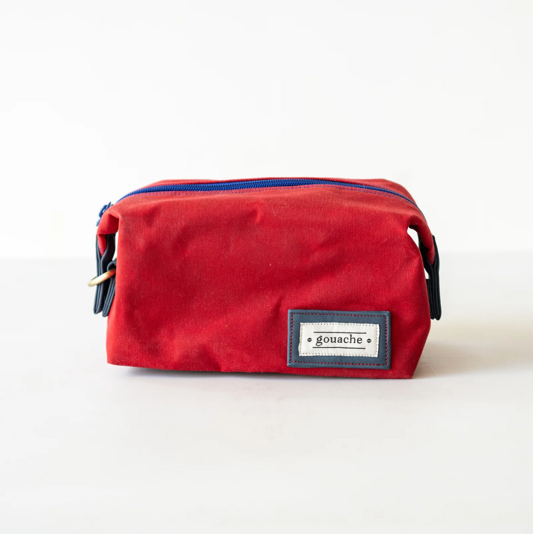 Gouache Sweeney Waxed Canvas Dopp Kit