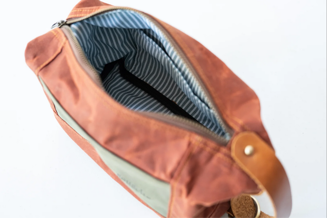 Gouache Theodore Waxed Canvas Dopp Kit