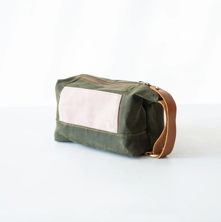 Gouache Theodore Waxed Canvas Dopp Kit