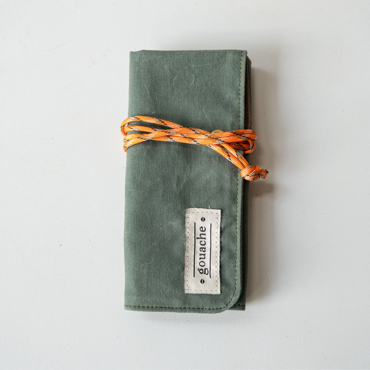 Gouache Barrie Waxed Canvas Watch Roll