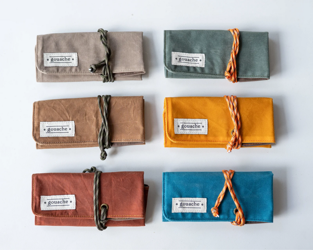 Gouache Barrie Waxed Canvas Watch Roll