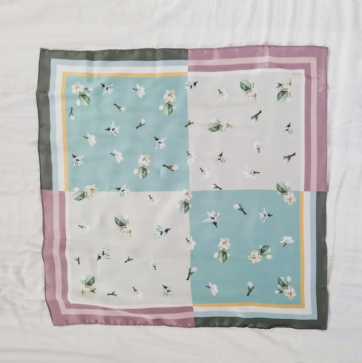 Kaliwete Creatives Sibol Sampaguita Art Scarf