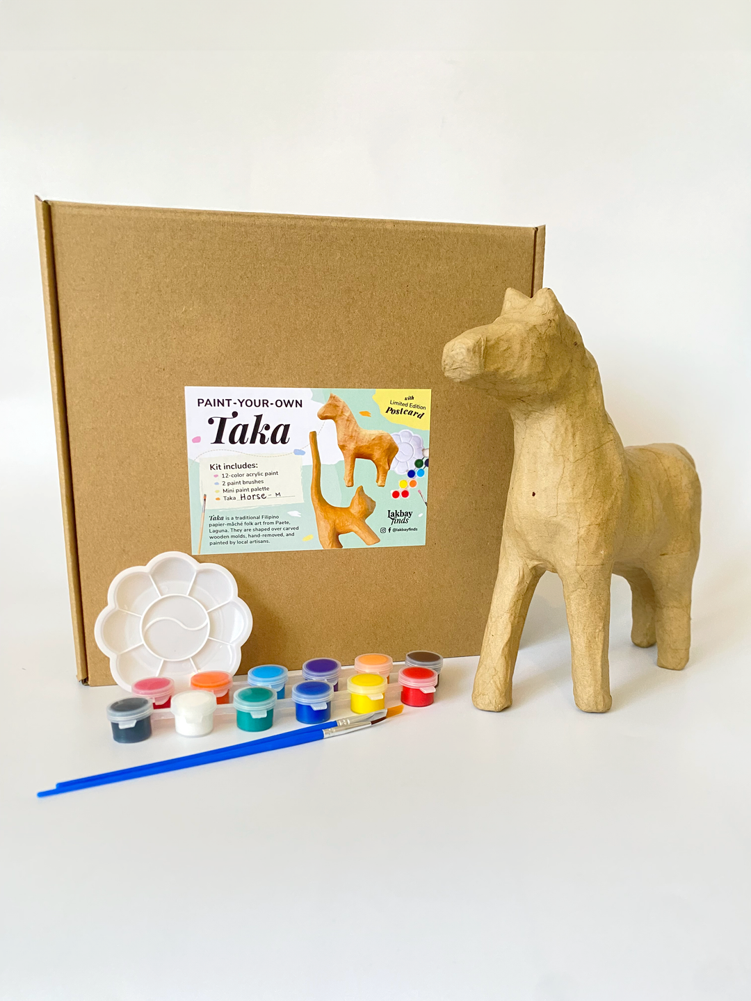 Lakbay Finds	Paint Your Own Taka Kit