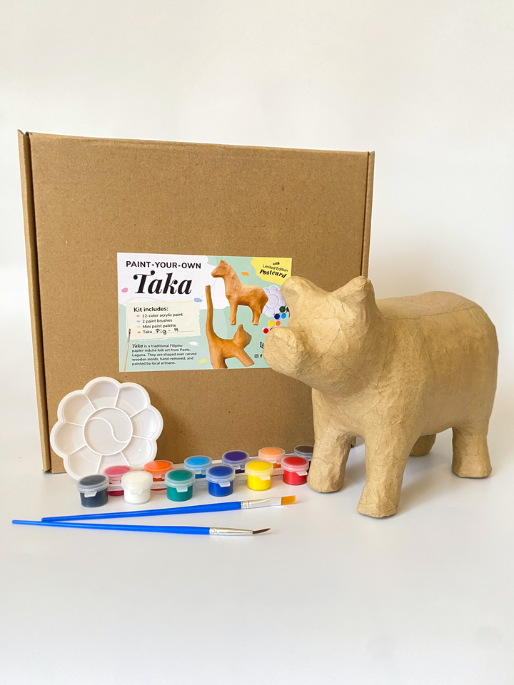 Lakbay Finds	Paint Your Own Taka Kit