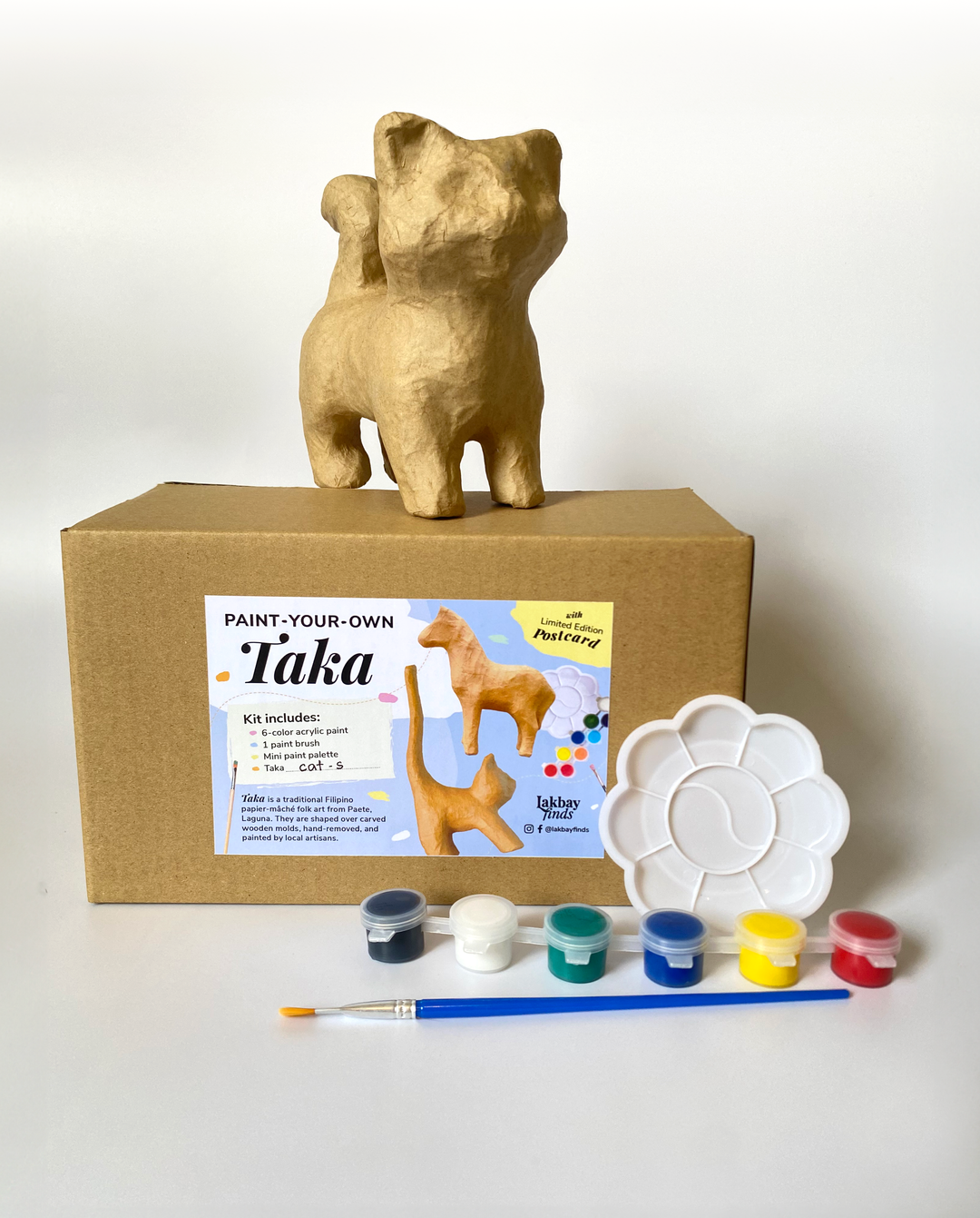 Lakbay Finds	Paint Your Own Taka Kit
