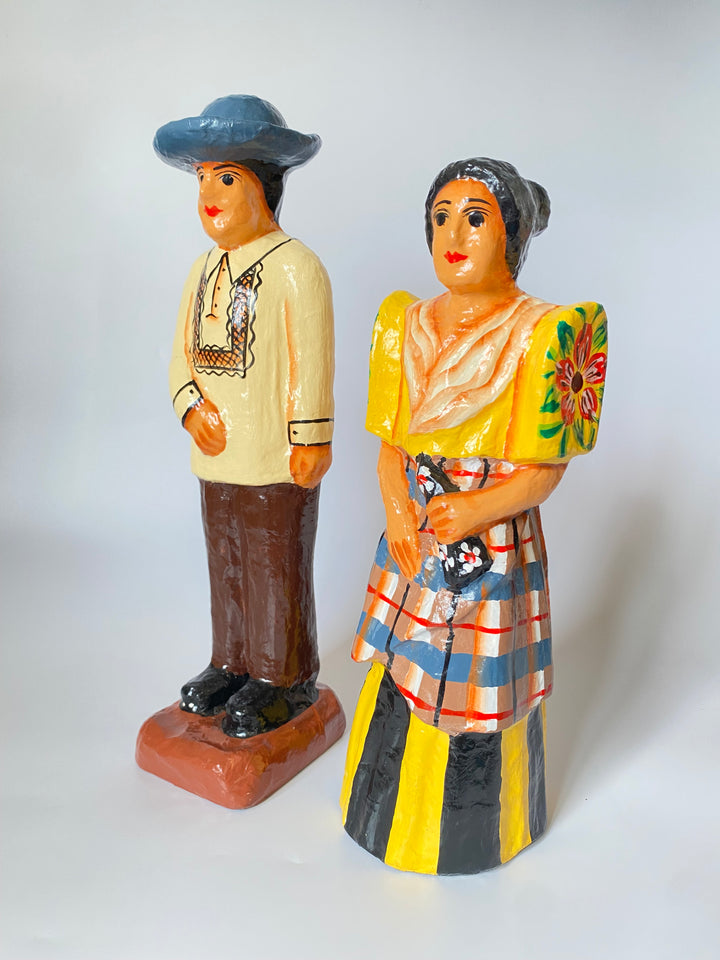 Lakbay Finds	Painted Taka Boy & Girl Pair