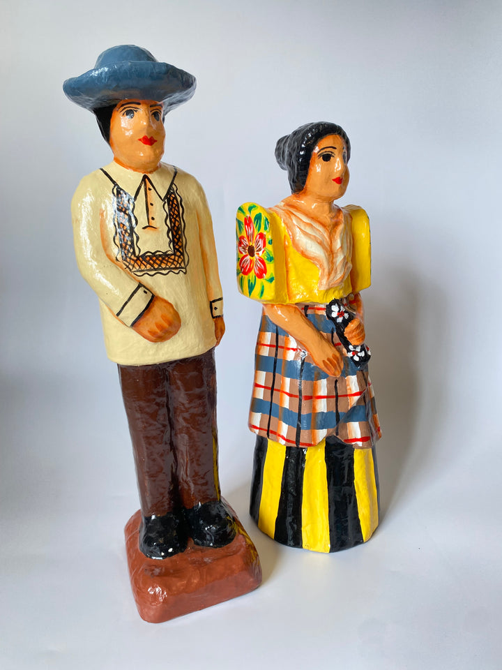 Lakbay Finds	Painted Taka Boy & Girl Pair