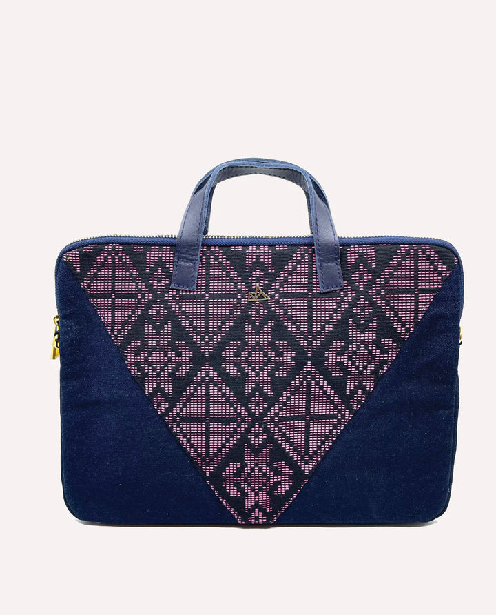 Vesti Denim & Yakan Laptop Case