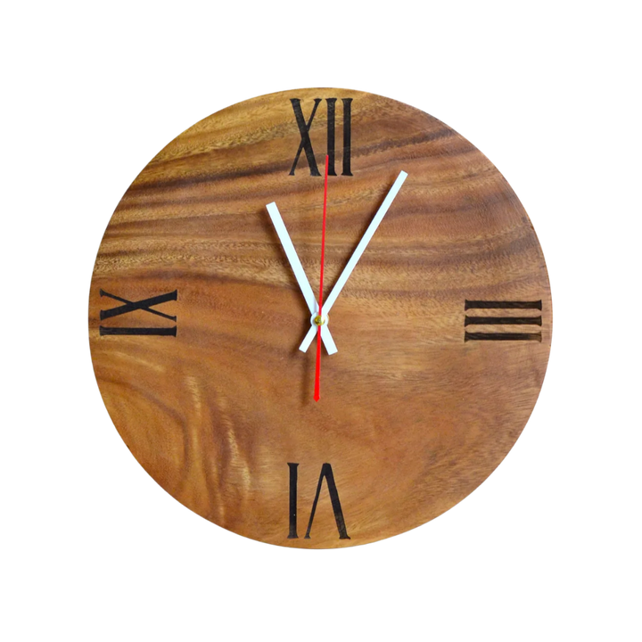 Kyu Philippines Wooden Wall Clock 16 Inches