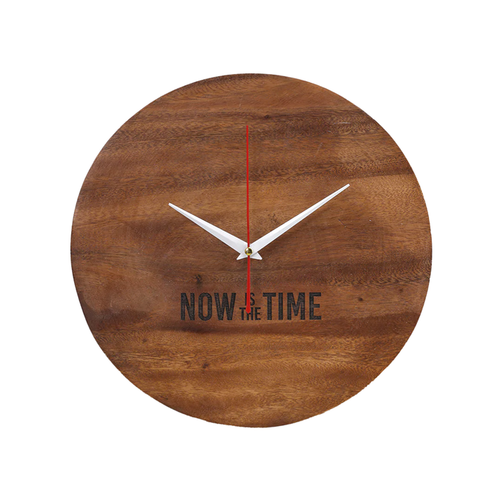 Kyu Philippines Wooden Wall Clock 18 Inches
