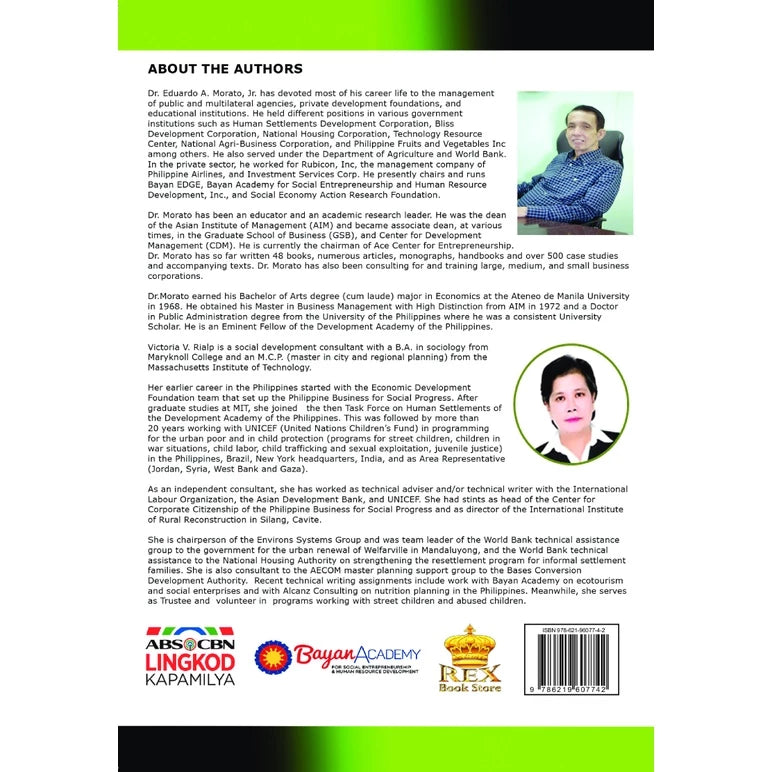 Bantay Kalikasan: Sustainable Ventures in Ecotourism (Text and Cases) by Dr. Eduardo A. Morató, Jr. & Victoria V. Rialp | Bayan Academy