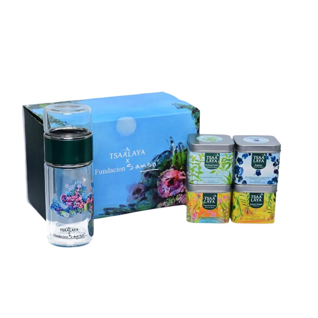 Tsaa Laya Sanso Blue of Morning Gift Set