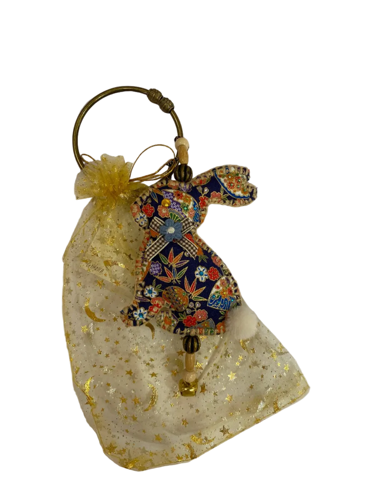 Gypsy Heart Gentle Rabbit Door Charm