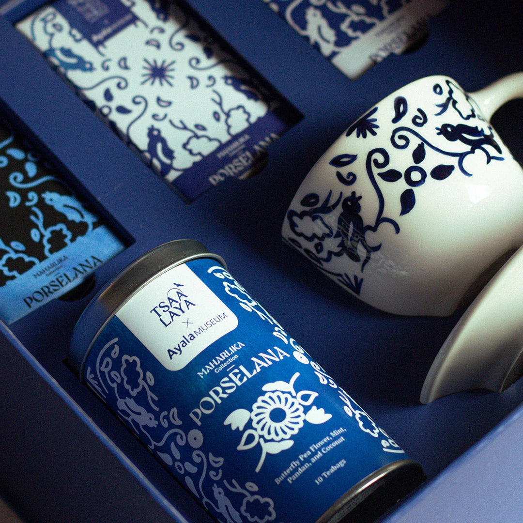 Tsaa Laya Ayala Musem Collab: Porselana (Blue) Gift Set