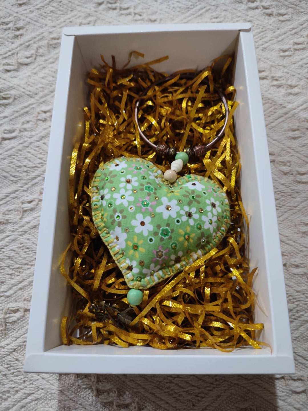 Gypsy Heart Hopeful Heart Door Charm