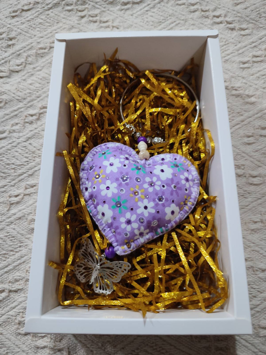 Gypsy Heart Hopeful Heart Door Charm