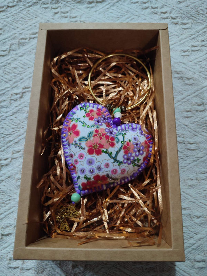 Gypsy Heart Hopeful Heart Door Charm