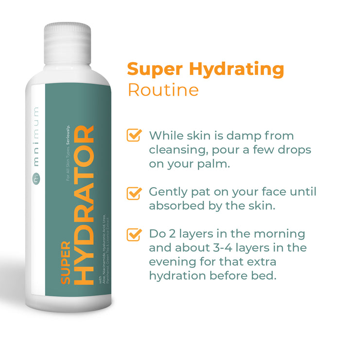 Mnimum Hydrating and Balancing Super Hydrator Facial Toner