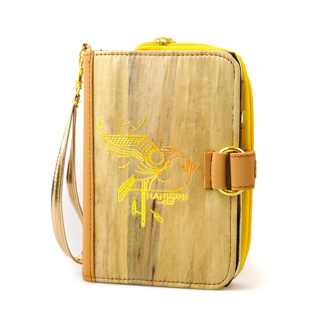 Fauna Mahika Vegan Leather Travel Wallet [Haribon]-Fashion Accessories-Jacinto & Lirio-Roots Collective PH
