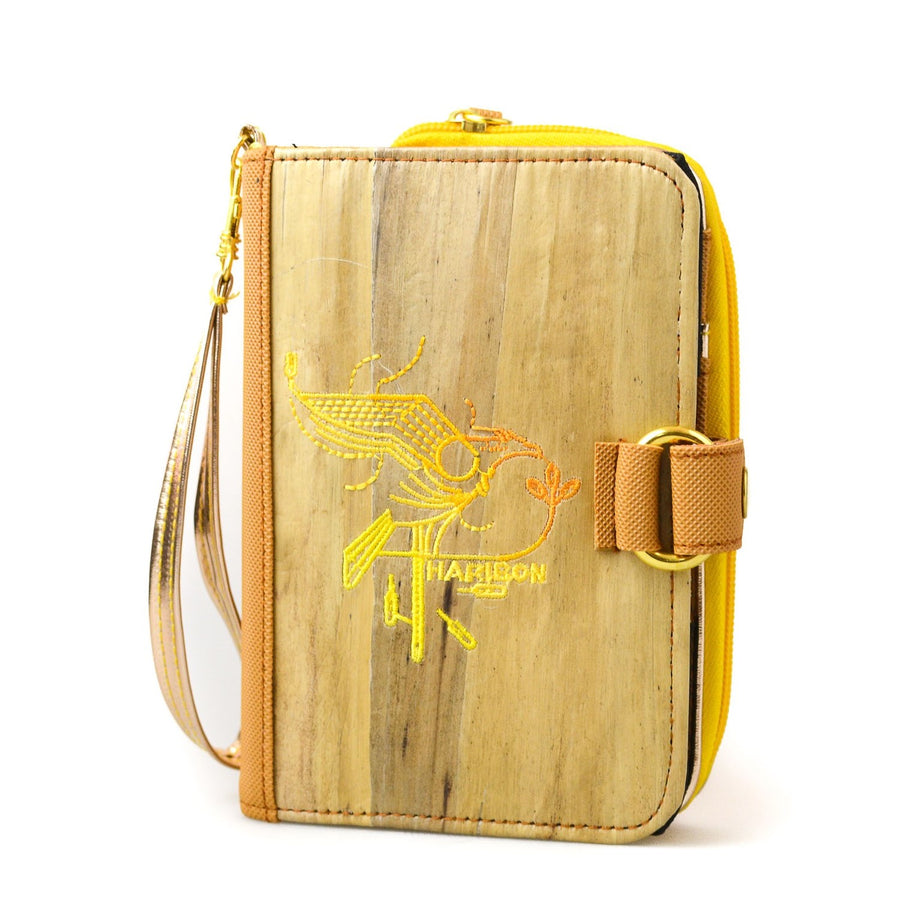 Fauna Mahika Vegan Leather Travel Wallet [Haribon]-Fashion Accessories-Jacinto & Lirio-Roots Collective PH