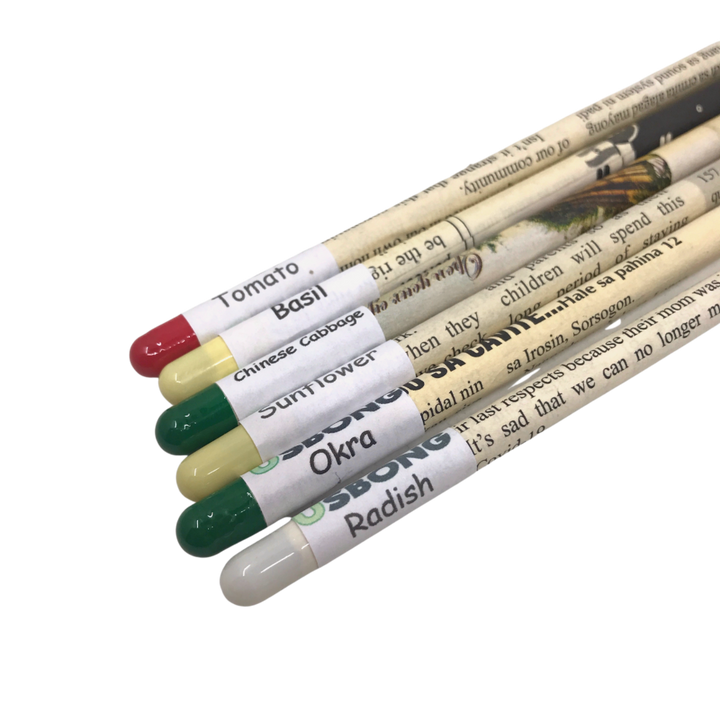 Usbong Plantable Recycled Paper Pencils