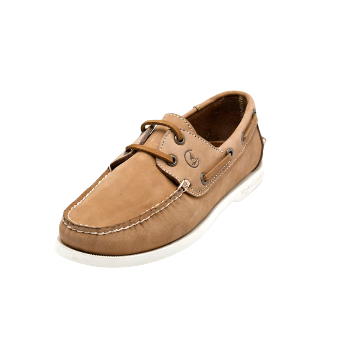 SSM40 01 Leather Boat Shoe by Swatch Seasider Roots Collective
