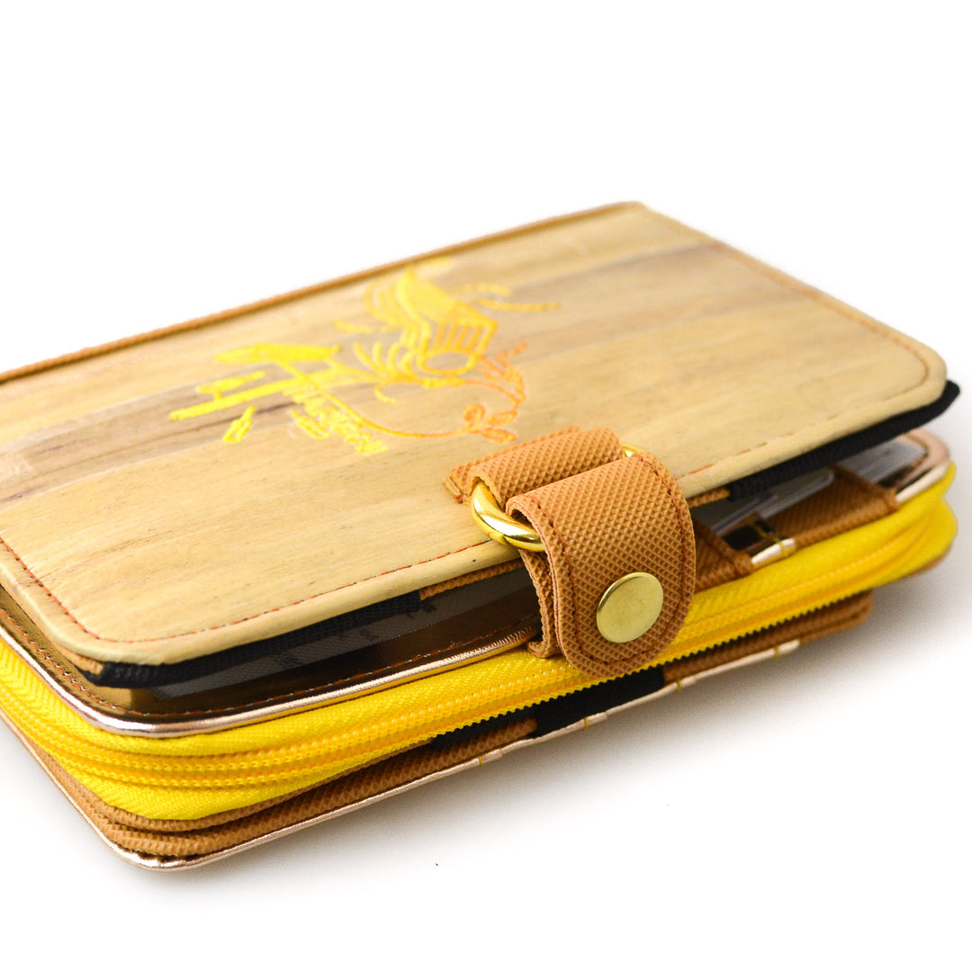 Fauna Mahika Vegan Leather Travel Wallet [Haribon]-Fashion Accessories-Jacinto & Lirio-Roots Collective PH