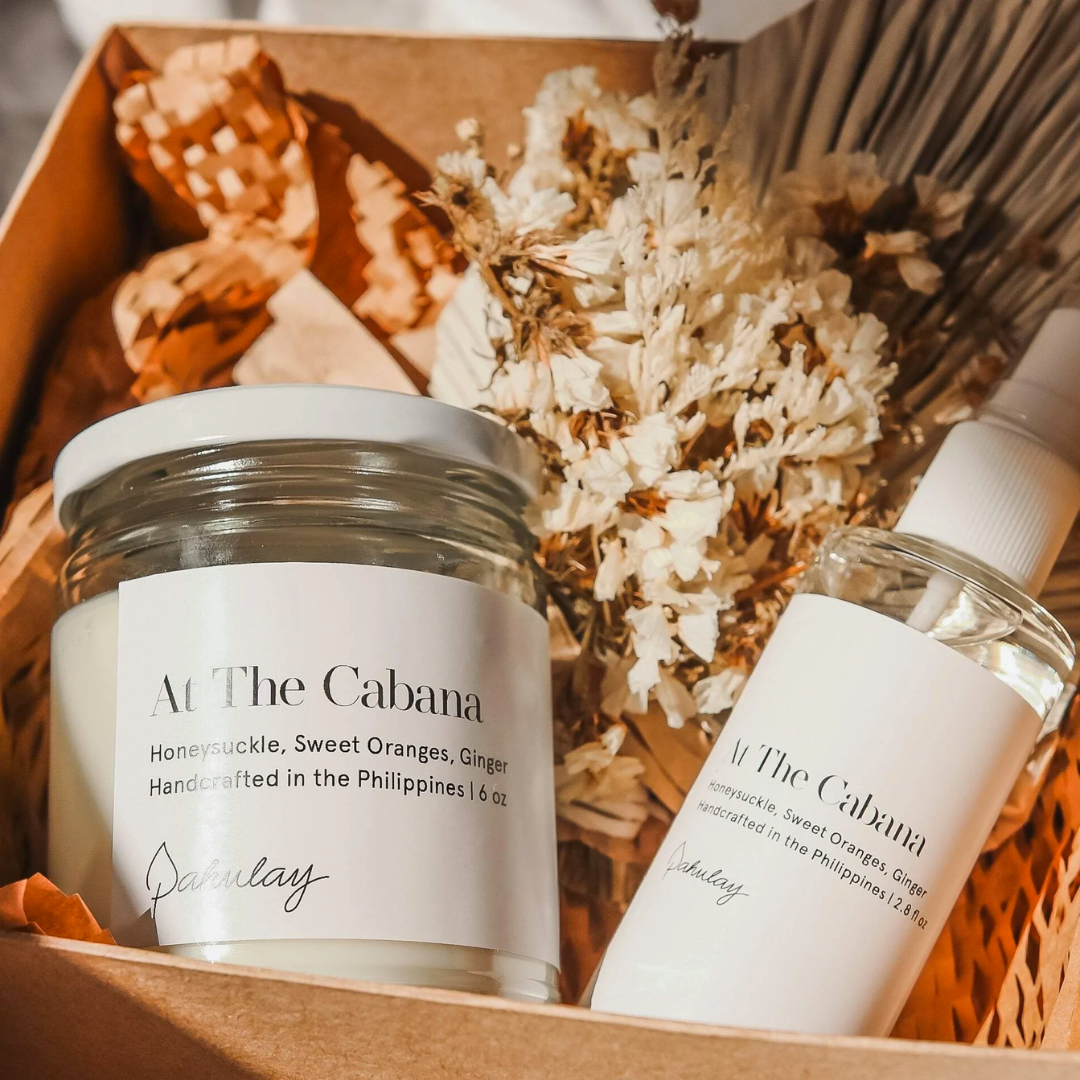 Pahulay Candle Gift Set - Candle and Home Spray
