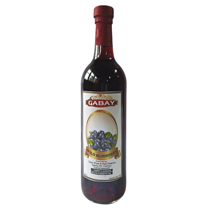 Gabay Wines and Fruit Preserves Wild Blueberry Wine