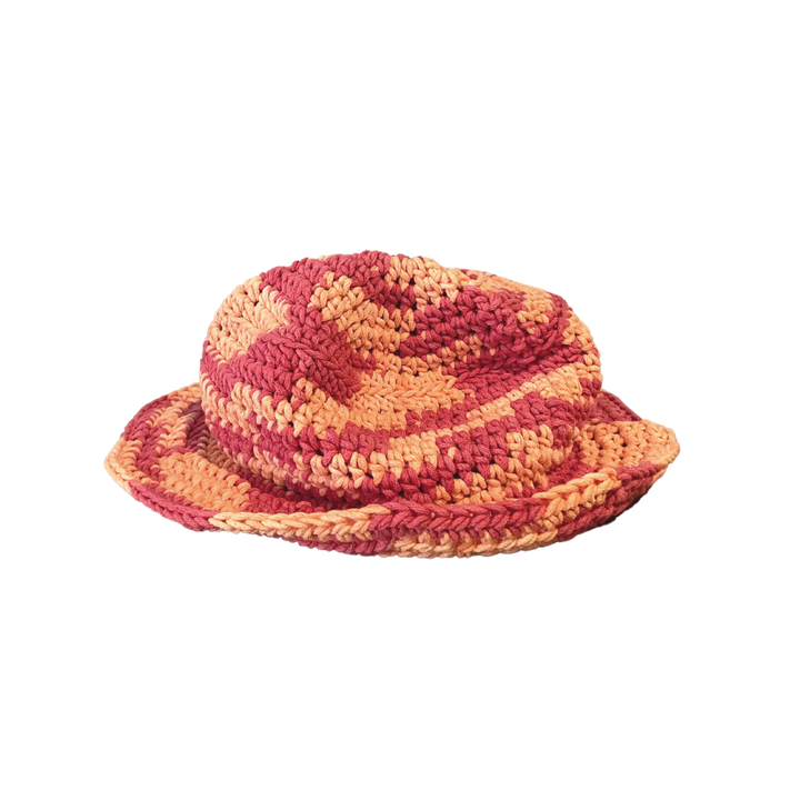 400 Lux Hand-Crocheted Bucket Hat