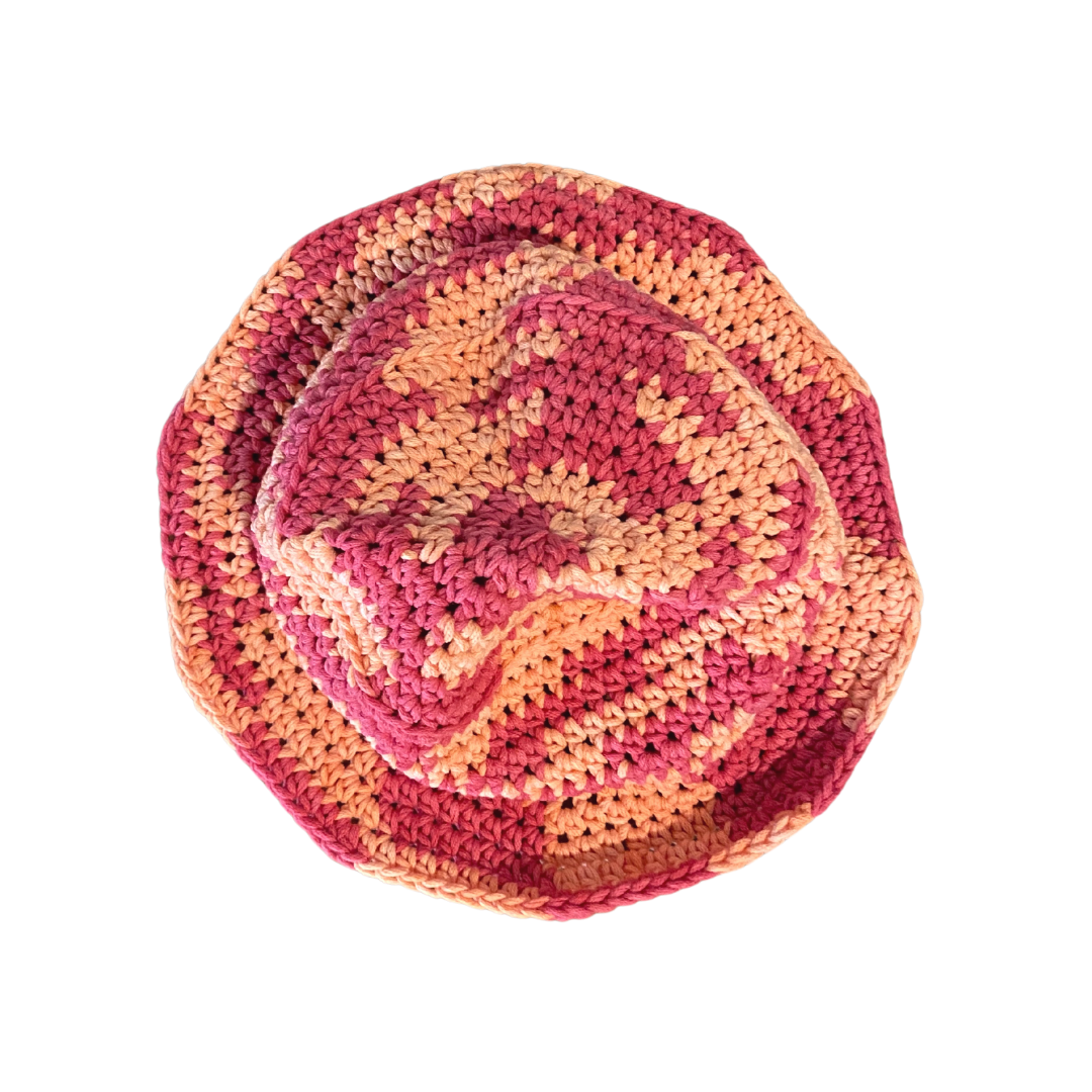 Hand Crocheted Bucket Hat by 400 Lux Roots Collective – Roots