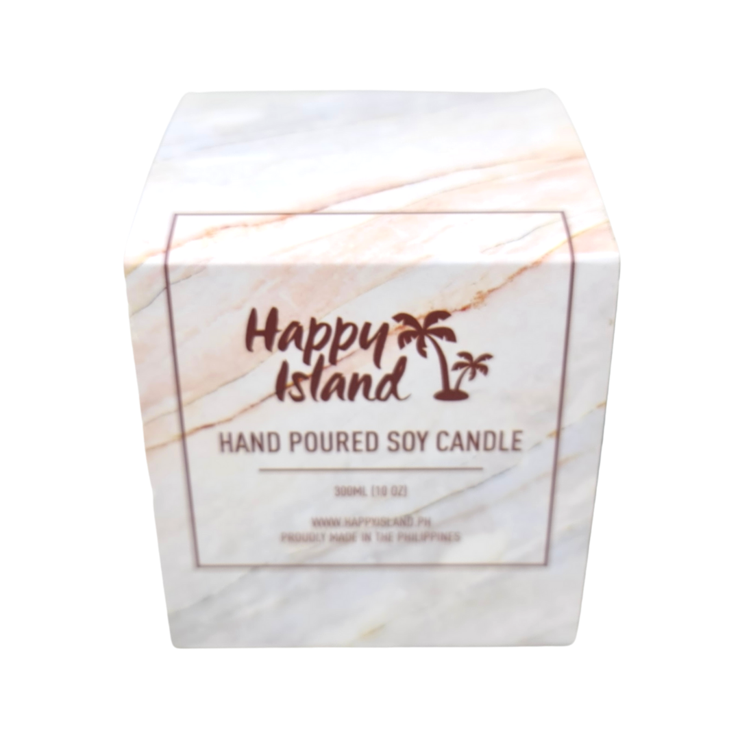 Scented Hand-Poured Soy Candle - Clean Linen - Roots Collective PH