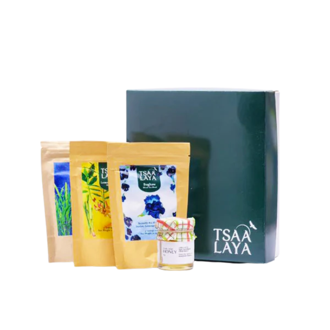 Tsaa Laya Pouch and Honey Gift Set