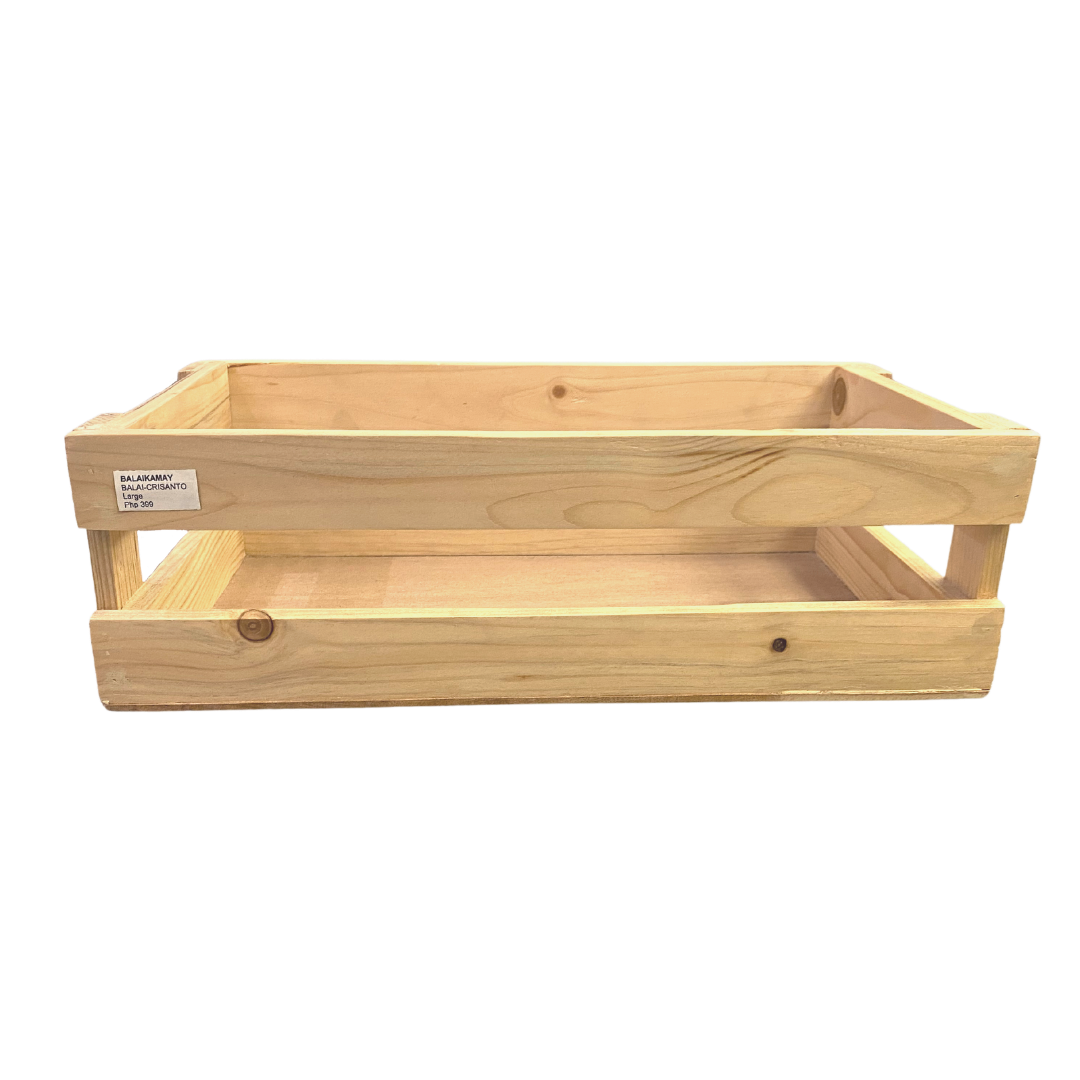 BalaiKamay Wooden Crate