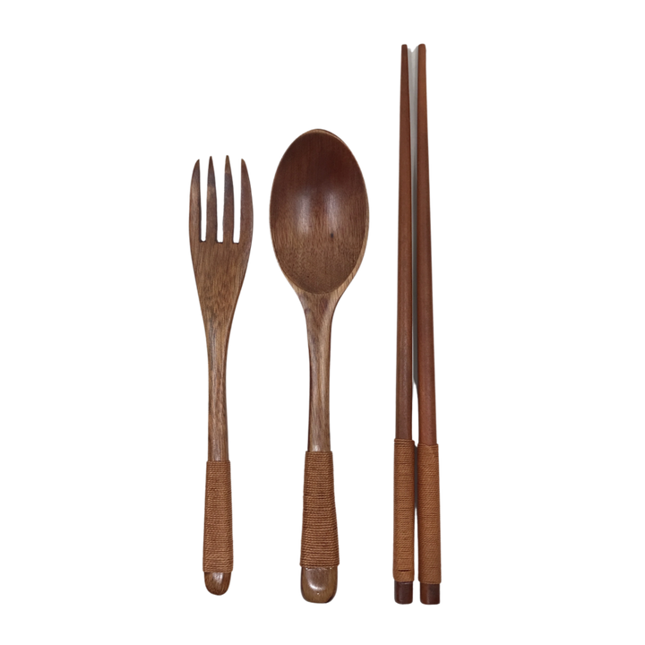 Mimi and Me Wooden Utensils Set
