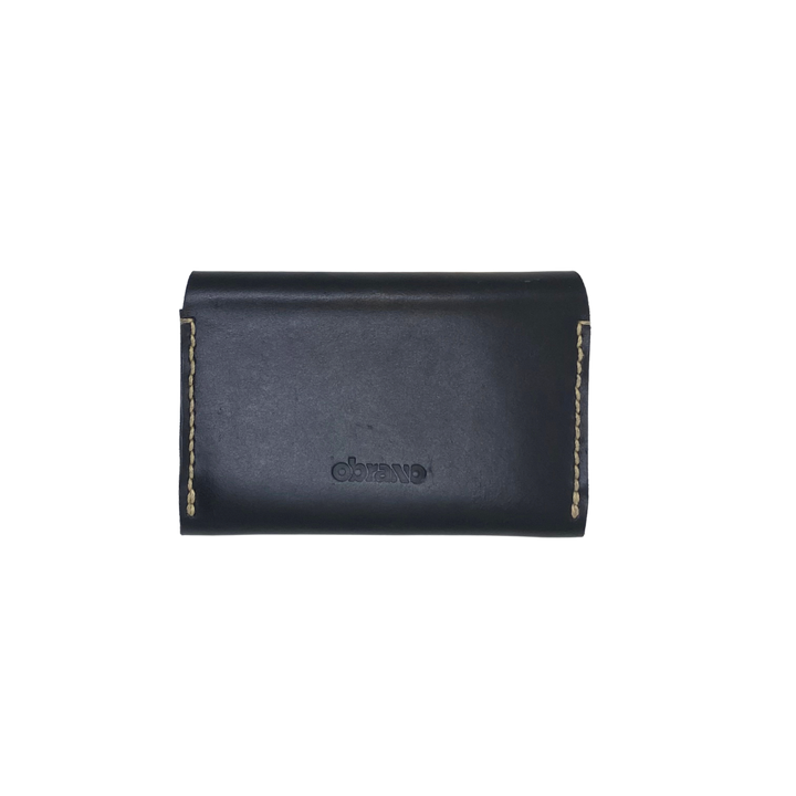 Obrano Leather and Heritage Weaves Card Holder