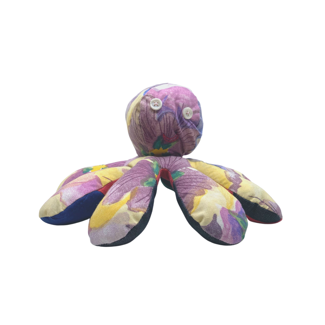Tagpi-Tagpi Reversible Octopus Plushie
