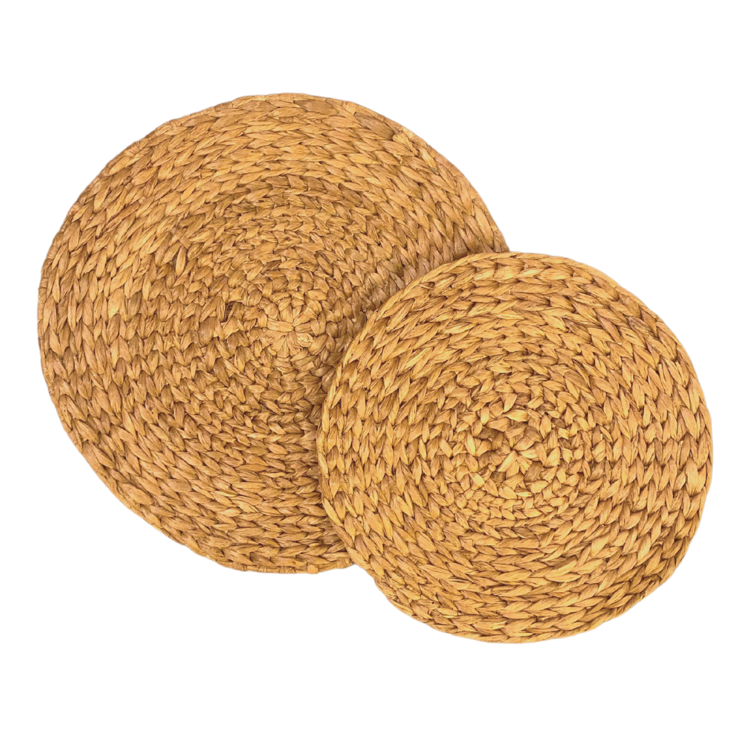 Handwoven Water Lily Round Coaster by Remdavies | Roots Collective ...