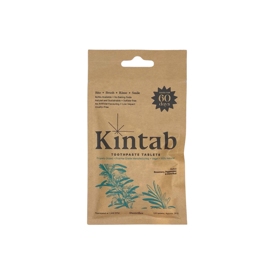 Kintab Toothtabs Toothpaste Tablets with Fluoride